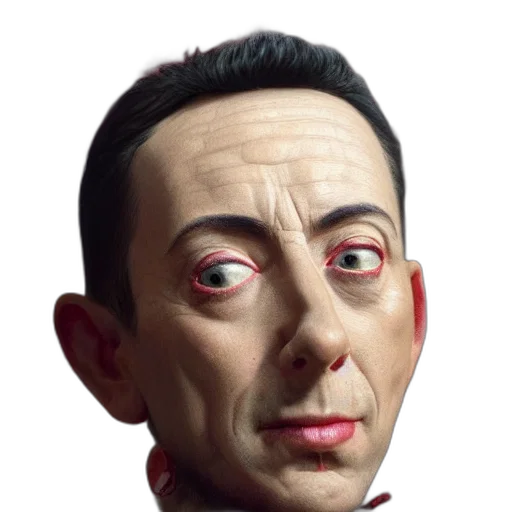 face, robot, mask, staff transparent PNG cut-out