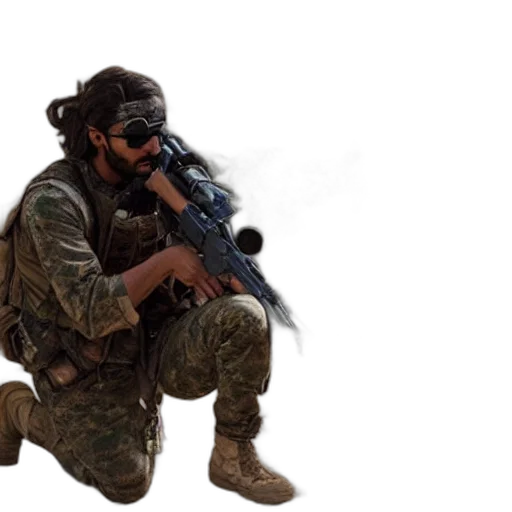 weapon, staff, animal, face transparent PNG cut-out