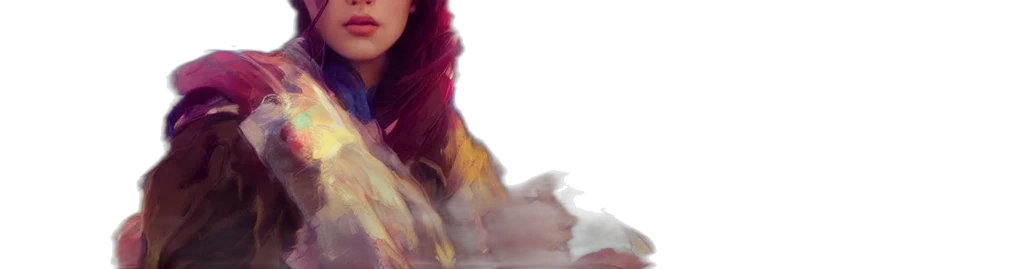jacket, hair, face, dress, photorealistic, concept art, oil painting, watercolor transparent PNG cut-out