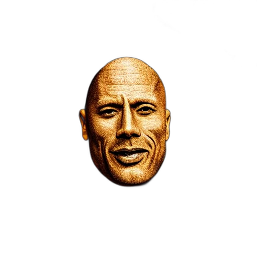 face, mask, jewelry, jacket, photorealistic, 3d render, cartoon, comic book art transparent PNG cut-out