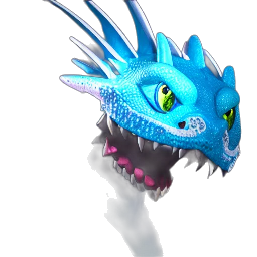 dragon, creature, animal, staff transparent PNG cut-out