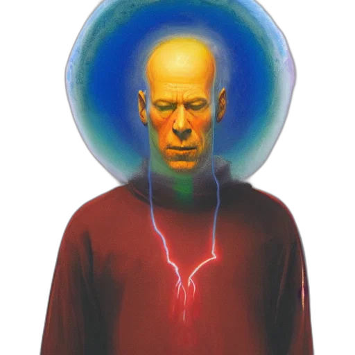 jacket, face, robot, staff transparent PNG cut-out