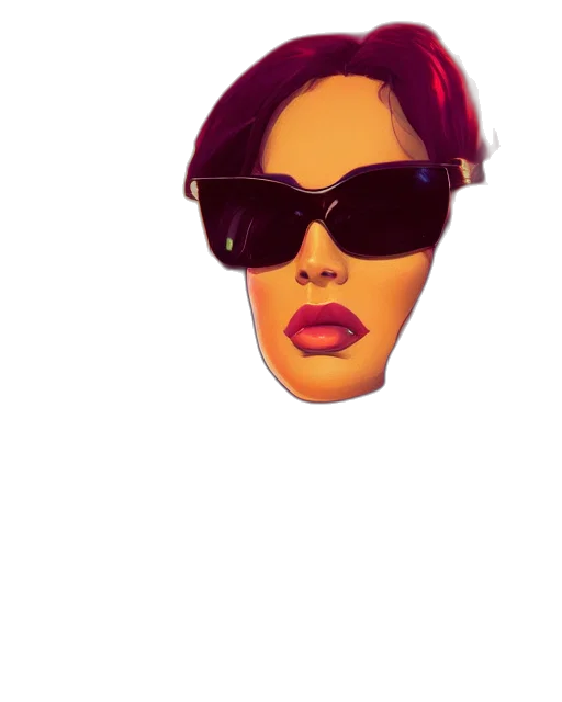 face, mask, crown, photorealistic transparent PNG cut-out