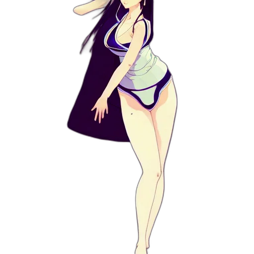 dress, cartoon, anime, concept art, pixel art, monochrome, pastel, blue transparent PNG cut-out