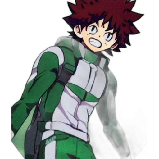 jacket, weapon, creature, robot, anime, pixel art, concept art, cartoon transparent PNG cut-out