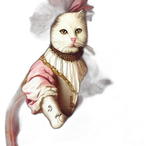 staff, animal, dress, hat transparent PNG cut-out