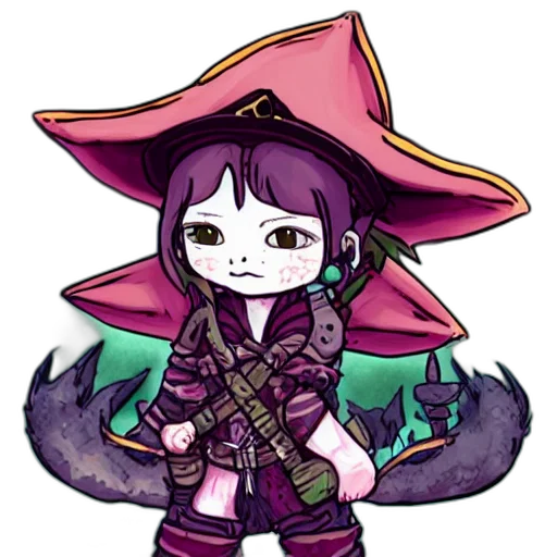 staff, weapon, dragon, hat transparent PNG cut-out