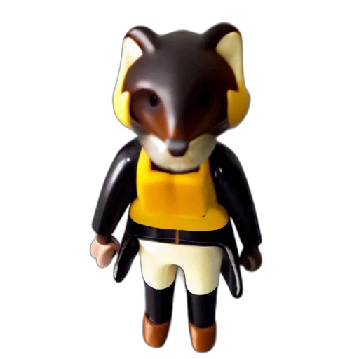 staff, animal, 3d render, concept art, epic, professional, female, marten transparent PNG cut-out