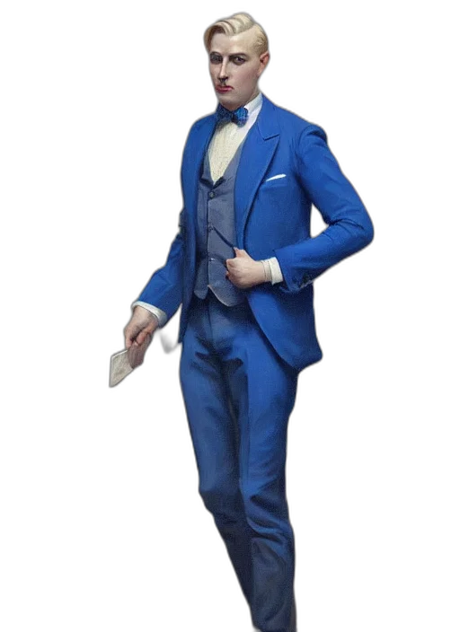 staff, jacket, 3d render, concept art transparent PNG cut-out