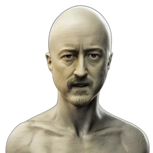 face, mask, robot, creature, photorealistic, concept art, 3d render, fantasy art transparent PNG cut-out