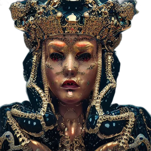 jewelry, crown, mask, face transparent PNG cut-out