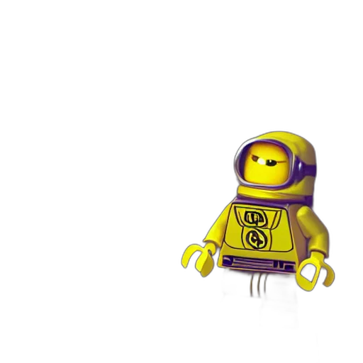 robot, creature, staff, animal, 3d render, pixel art, concept art, cartoon transparent PNG cut-out