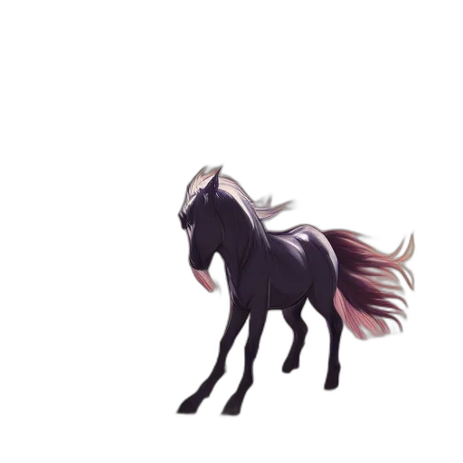animal, hair, creature, dragon, concept art, pixel art, fantasy art, 3d render transparent PNG cut-out
