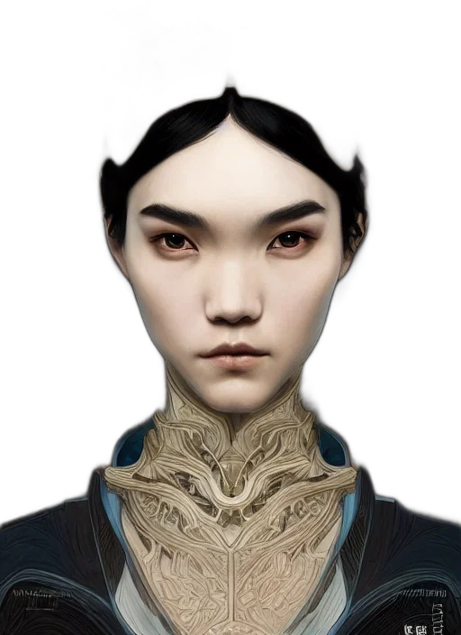 face, mask, staff, dragon transparent PNG cut-out
