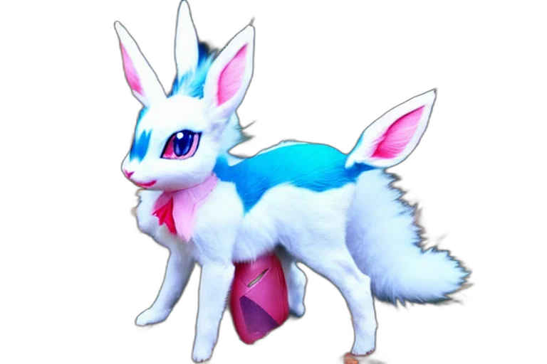 staff, animal, creature, concept art, 3d render, fantasy art, pixel art, pastel transparent PNG cut-out
