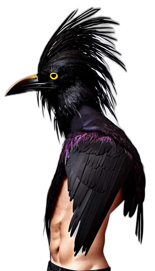 animal, creature, dress, staff, concept art, fantasy art, photorealistic, 3d render transparent PNG cut-out