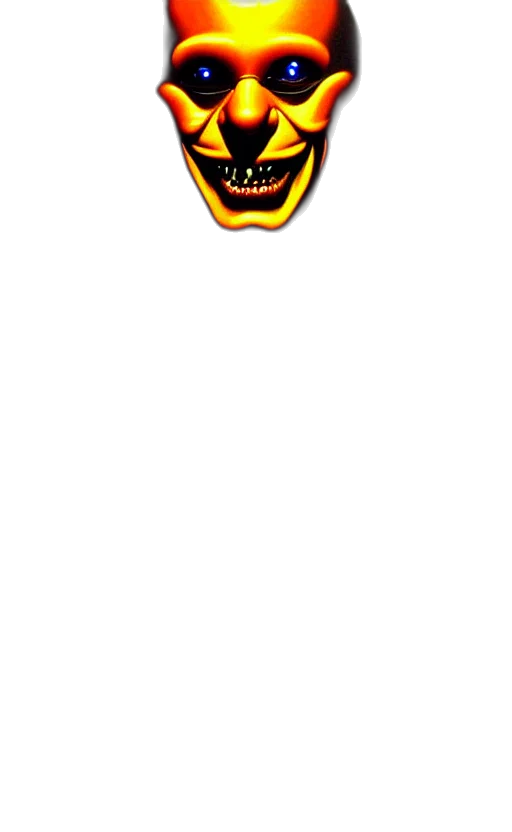 staff, face, creature, jacket, pixel art, concept art, 3d render, comic book art transparent PNG cut-out