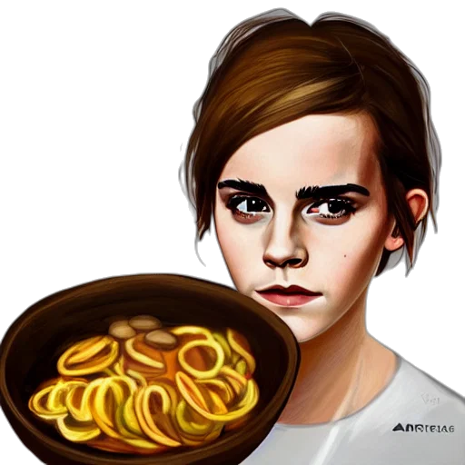 food, face, photorealistic, concept art transparent PNG cut-out