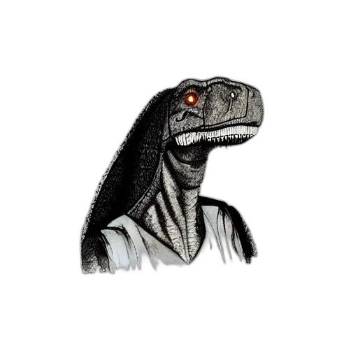 dragon, creature, animal, robot, concept art, 3d render, photorealistic, pixel art transparent PNG cut-out