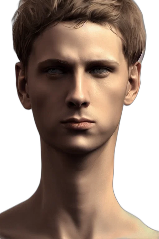 face, mask, staff, robot, photorealistic, 3d render, concept art, fantasy art transparent PNG cut-out