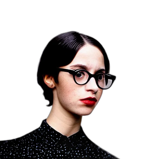 staff, face, dress, hair transparent PNG cut-out