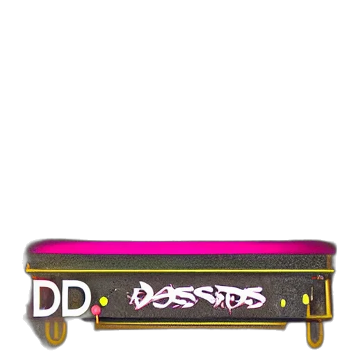 staff, 3d render, vaporwave, concept art, neon, dark, ddd, dddd transparent PNG cut-out