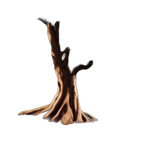 tree, hair, creature, furniture, 3d render, concept art, photorealistic, fantasy art transparent PNG cut-out