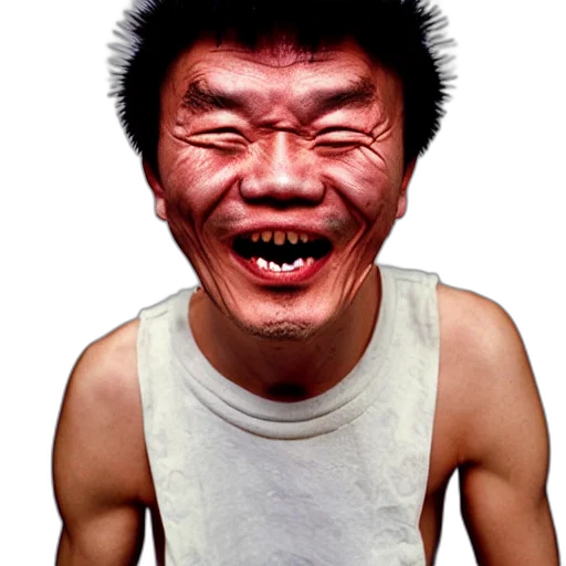 face, mask, creature, animal, photorealistic, concept art, 3d render, chinese transparent PNG cut-out