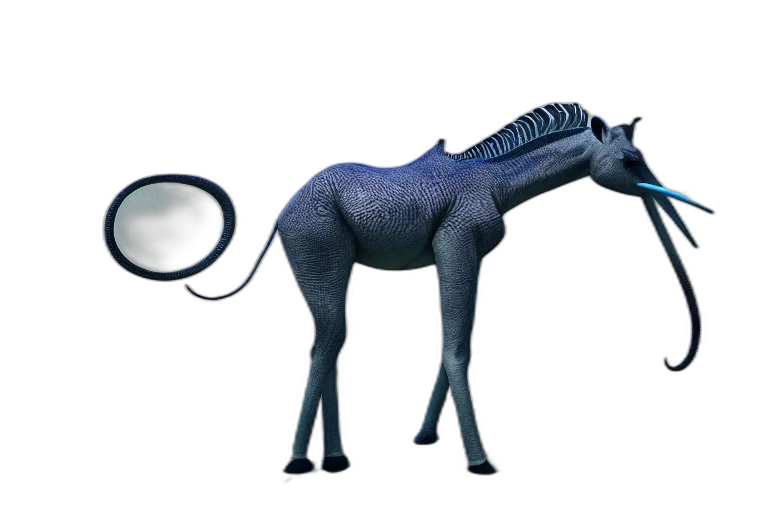 animal, dragon, creature, staff transparent PNG cut-out