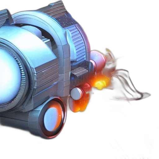 weapon, robot, car, concept art transparent PNG cut-out