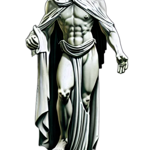 comic book art, concept art, fantasy art, 3d render transparent PNG cut-out