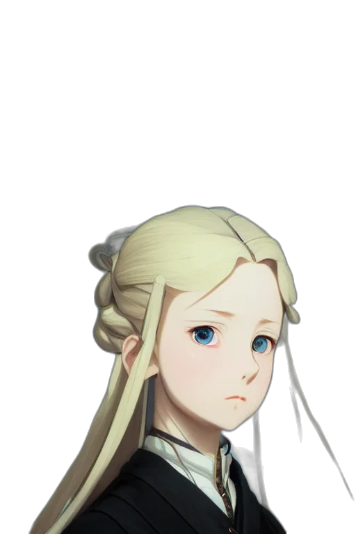 staff, face, hair, crown transparent PNG cut-out
