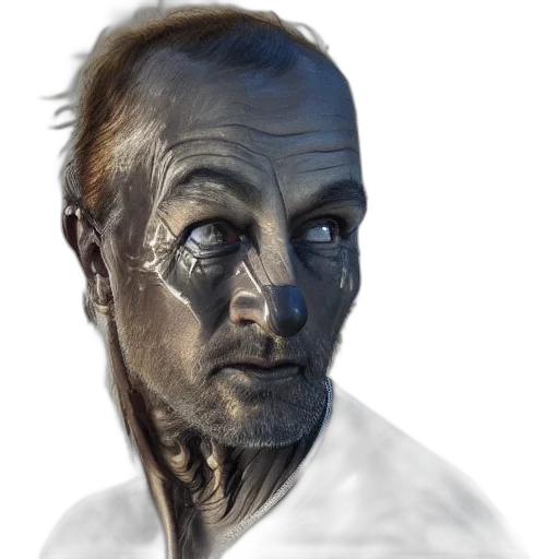 face, mask, robot, staff transparent PNG cut-out