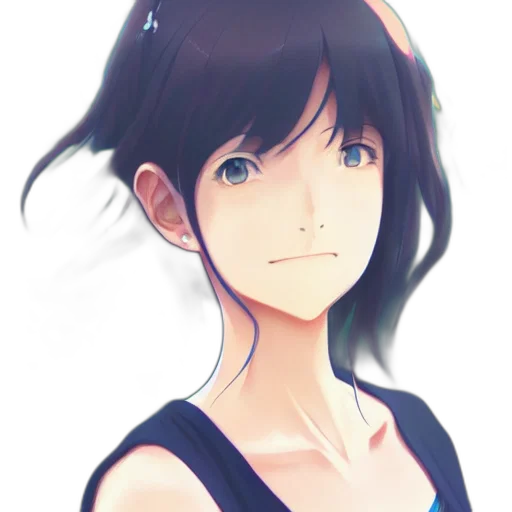 face, mask, dress, robot, anime, cartoon, photorealistic, concept art transparent PNG cut-out
