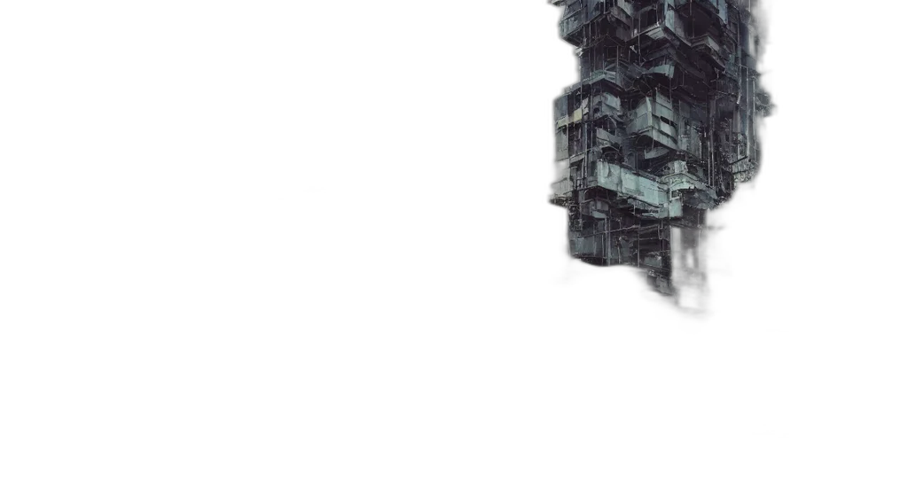 building, robot, dress, mask transparent PNG cut-out