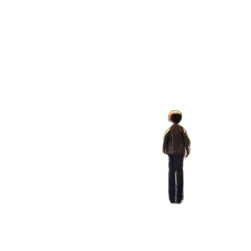 robot, hair, jacket, face, pixel art, 3d render, concept art, cartoon transparent PNG cut-out