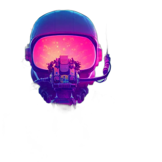 mask, robot, weapon, face transparent PNG cut-out