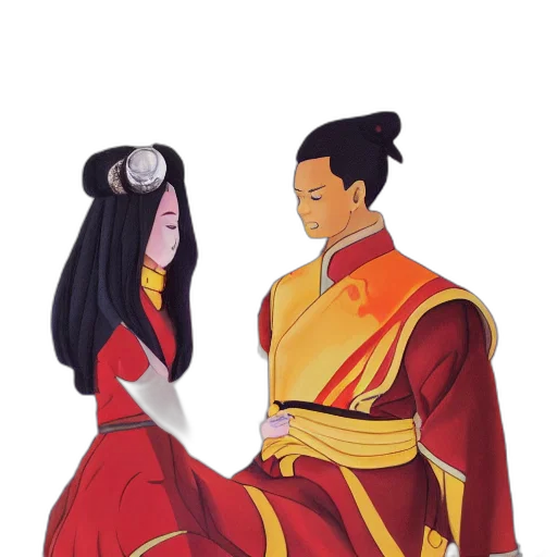 dress, crown, staff, concept art transparent PNG cut-out