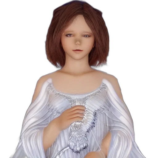 dress, 3d render, concept art, fantasy art transparent PNG cut-out