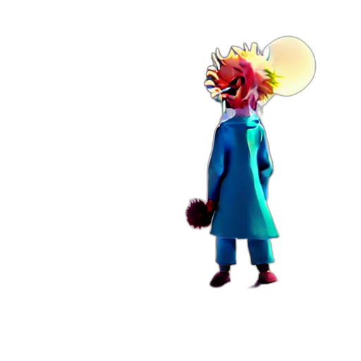 staff, hat, mask, creature transparent PNG cut-out