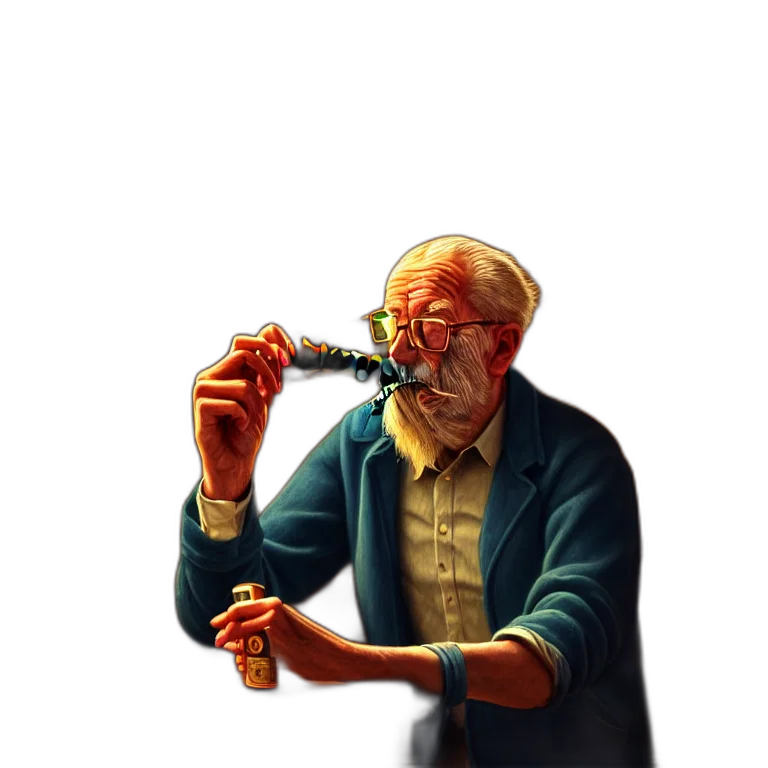 food, staff, face, mask, concept art, pixel art, comic book art, fantasy art transparent PNG cut-out