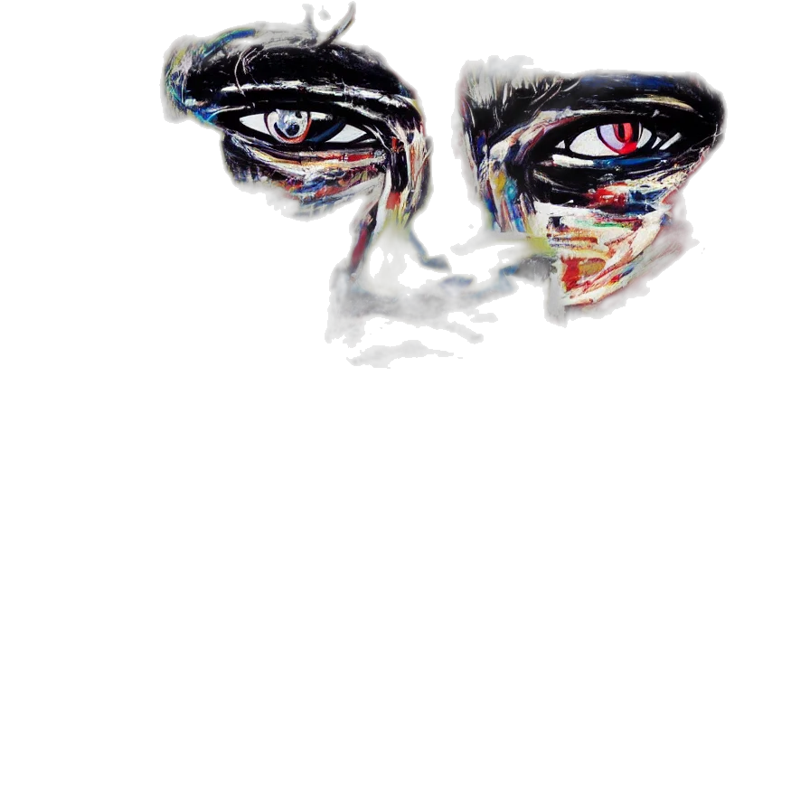 mask, face, creature, robot transparent PNG cut-out