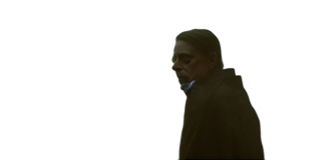 jacket, face, mask, staff transparent PNG cut-out
