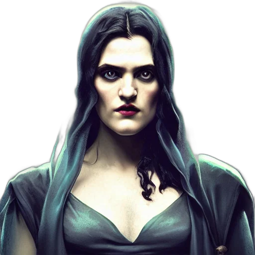 face, dress, fantasy art, comic book art transparent PNG cut-out
