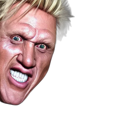 face, mask, creature, hair transparent PNG cut-out