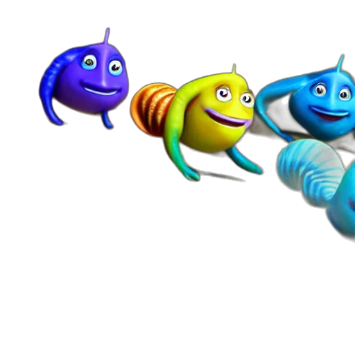 staff, robot, animal, creature, 3d render, concept art, photorealistic, outer space transparent PNG cut-out