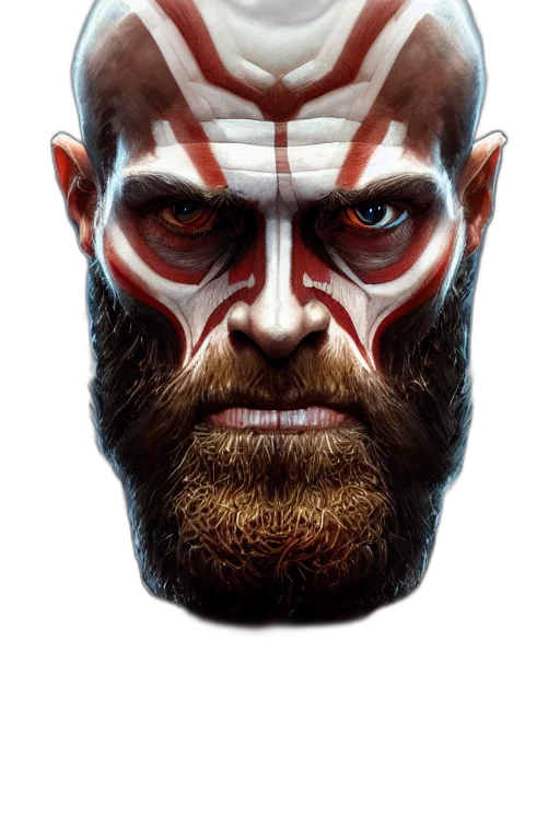 face, mask, creature, concept art transparent PNG cut-out