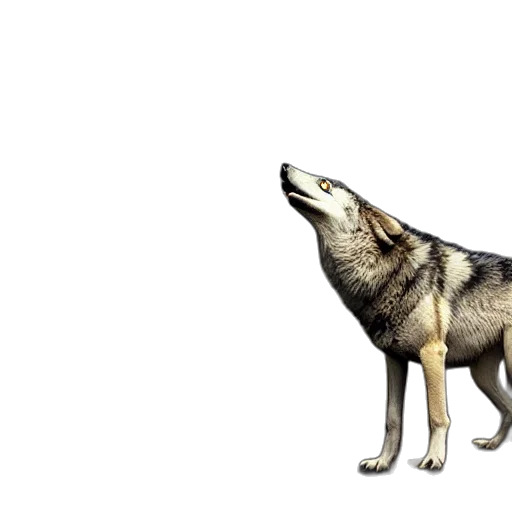 animal, creature, staff, 3d render transparent PNG cut-out