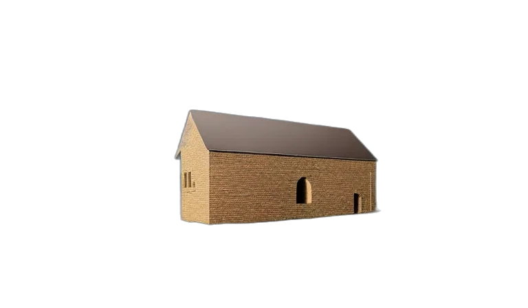 building, furniture, 3d render, serene transparent PNG cut-out