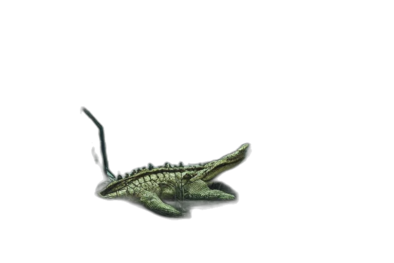 dragon, creature, animal, staff transparent PNG cut-out